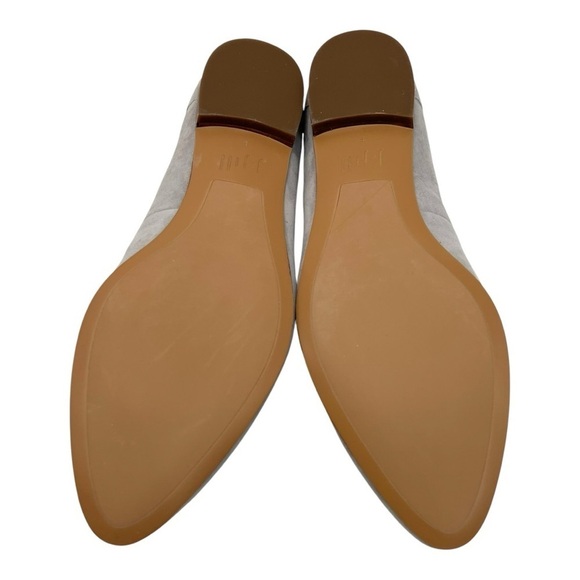 J.Jill Pearl Gray Suede Slip On Preppy Business Casual Loafer Flats Women’s 8 - Picture 11 of 16